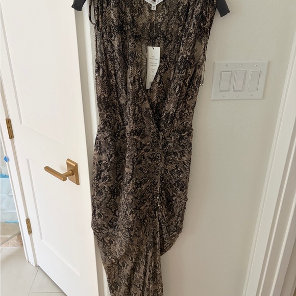 Veronica Beard Black and Gray Asymmetrical Dress - Picture 4 of 9